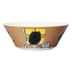 Stinky in action Moomin bowl, Brown