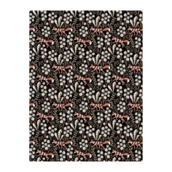 Stjärnspeja oilcloth, Black-rust
