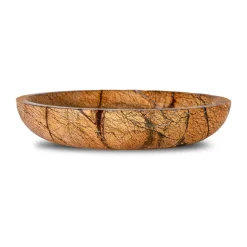 Stone bowl large Ø28 cm, Brown forest marble