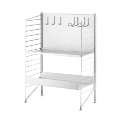 String Outdoor Freestanding post, Galvanized