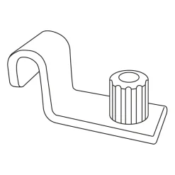 String shelf brackets 4-pack, Metal