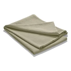 Stripe bedspread stonewashed cotton 260x260, Sand
