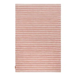 Stripe rug 140x200 cm, Burnt orange