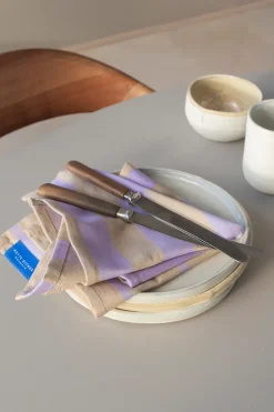 Stripes dishcloth 33x33 cm 2-pack, Sand