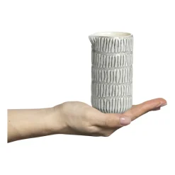 Stripes pot 30 cl, Grey