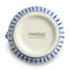 Stripes pot 30 cl, Light blue