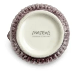 Stripes pot 30 cl, Plum
