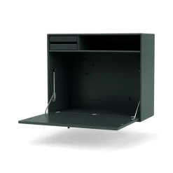 STUDIO desk, wall hung, Black jade 163