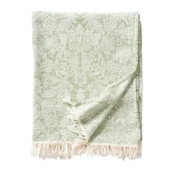 Sunflower cotton throw 140x200 cm, Green