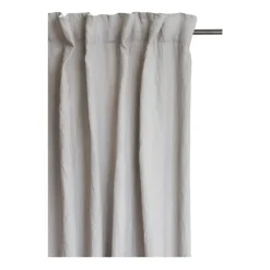 Sunshine curtain with folding band 140x250 cm, Ash (grey)