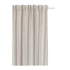 Sunshine curtain with tie 140x290 cm, Oatmeal (nature)