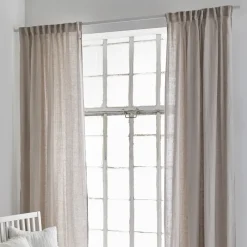 Sunshine curtain with tie 140x290 cm, Ash (grey)