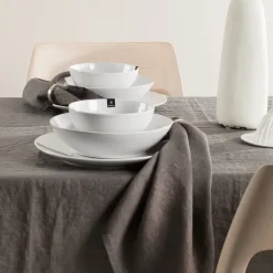 Sunshine napkin 4-pack, Charcoal (dark grey)