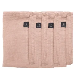 Sunshine napkin 4-pack, Nude (pink)