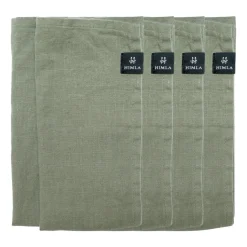 Sunshine napkin 4-pack, Sage