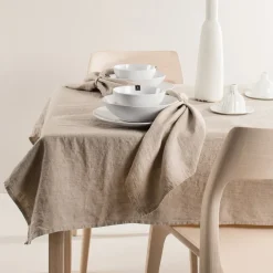 Sunshine tablecloth natural, 145x330 cm