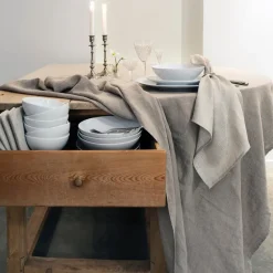 Sunshine tablecloth natural, 145x330 cm
