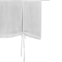 Sunshine 18th century curtain with channel white, 110x120 cm