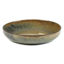 Surface deep plate 21 cm, indi grey