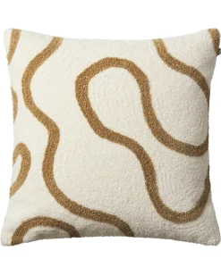 Swati cushion cover 50x50 cm, Off white sand