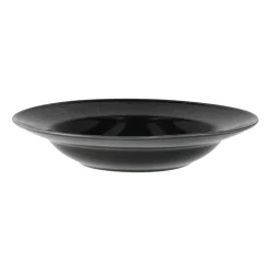 Swedish Grace deep plate Ø25 cm, stone (dark grey)
