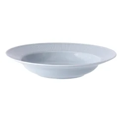 Swedish Grace deep plate Ø25 cm, ice (light blue)
