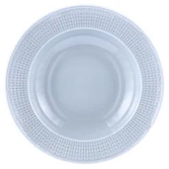 Swedish Grace deep plate Ø25 cm, ice (light blue)