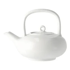 Swedish Grace teapot, snow (white)