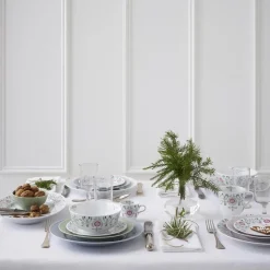 Swedish Grace Winter plate 27 cm, white