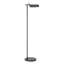 Tab F LED floor lamp, Black lacquer