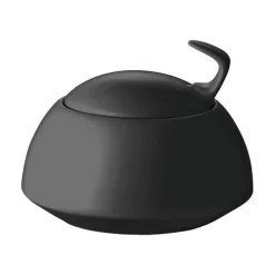 TAC Gropius sugar bowl Ø9.7 cm, Black