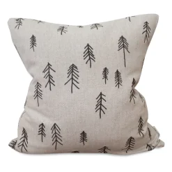 Tall pillowcase 48x48 cm, Brown-nature