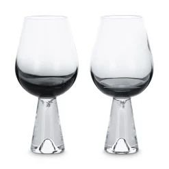 Tank wine glass 2-pack, black