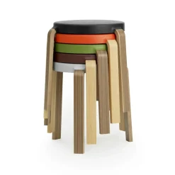 Tap stool, black-oak