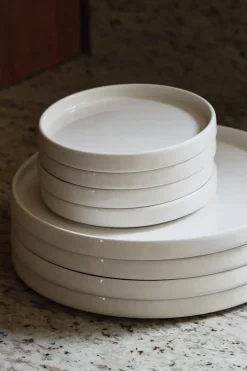 Taper plate 26cm, White