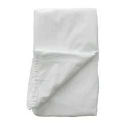 Tell Me More fitted sheet, White, 150x260 cm