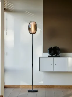 Tentacle floor lamp 165 cm, Black-Smoked