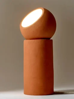 Terra floor lamp S, Terracotta