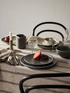 Thea tablecloth 145x270 cm, Denim stripe