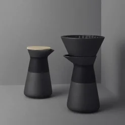 Theo coffee maker, black