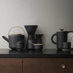 Theo coffee press, black