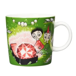 Thingumy & Bob King's Ruby Moomin mug, green