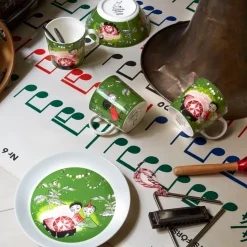 Thingumy & Bob King's Ruby Moomin mug, green