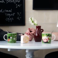 Thingumy & Bob King's Ruby Moomin mug, green