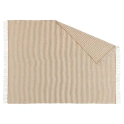 Tidal wool throw 130x180 cm, Mustard