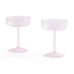 Tint coupe glasses 20 cl 2-pack, Pink