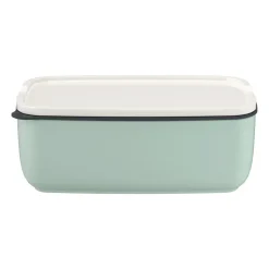 To Go & To Stay lunch box porcelain L 13x20 cm, Mineral