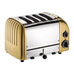 Toaster Classic 4 slices, Brass
