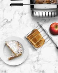 Toaster Classic Combi 2+1 slices and toast rack, Stainless steel