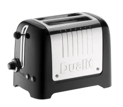 Toaster Lite 2 slices, Glossy black